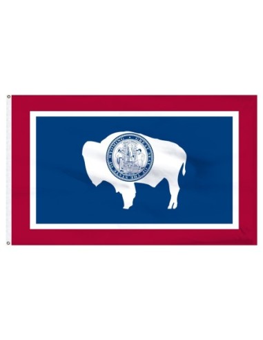 Wyoming  2' x 3' Outdoor Nylon Flag