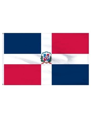 Dominican Republic 3' x 5' Indoor Polyester Flag