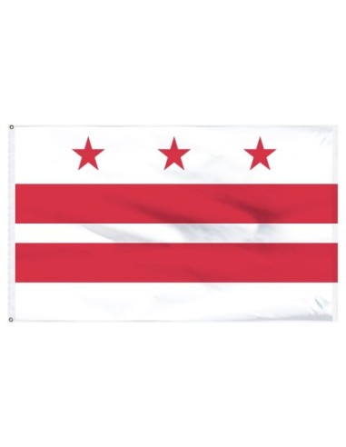 District Of Columbia (Washington DC )  3' x 5' Outdoor Nylon Flag