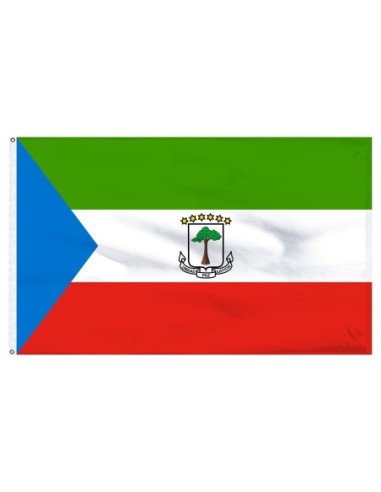 Equatorial Guinea 3' x 5' Indoor Polyester Flag