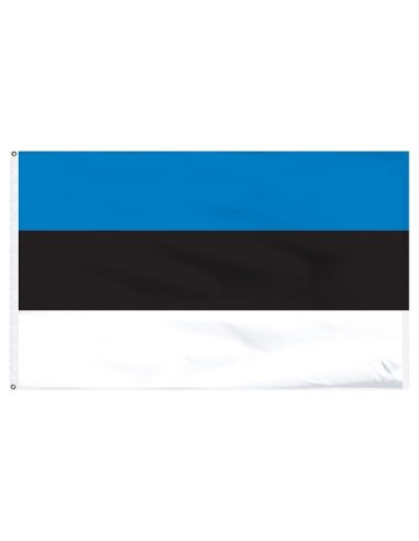 Estonia 3' x 5' Indoor Polyester Flag