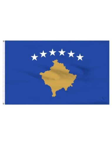 Kosovo 3' x 5' Indoor Polyester Flag