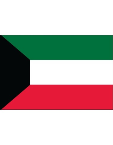 Kuwait 3' x 5' Indoor Polyester Flag