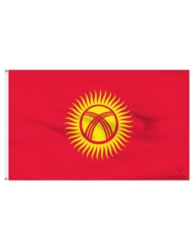 Kyrgyzstan 3' x 5' Indoor Polyester Flag