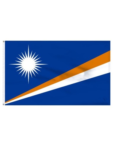 Marshall Islands 3' x 5' Indoor Polyester Flag