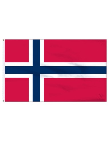 Norway 3' x 5' Indoor Polyester Flag