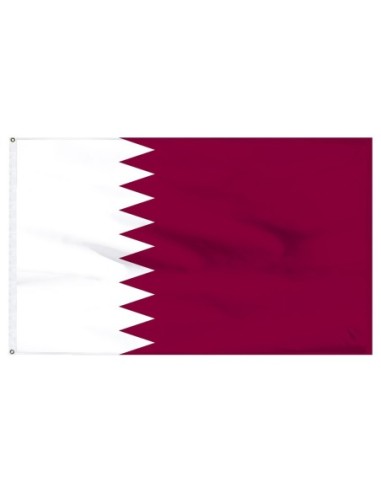 Qatar 3' x 5' Indoor Polyester Flag