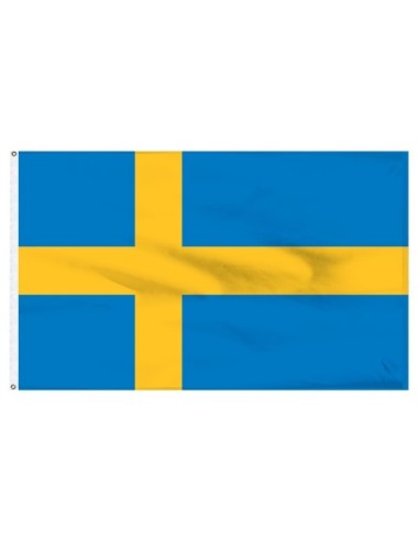 Sweden 3' x 5' Indoor Polyester Flag