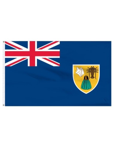 Turks-Caicos 3' x 5' Indoor Polyester Flag