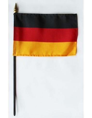 Germany 4" x 6" Mounted Flags