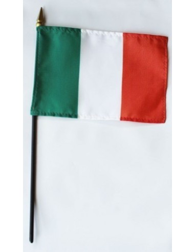Ireland  4" x 6" Mounted Flags