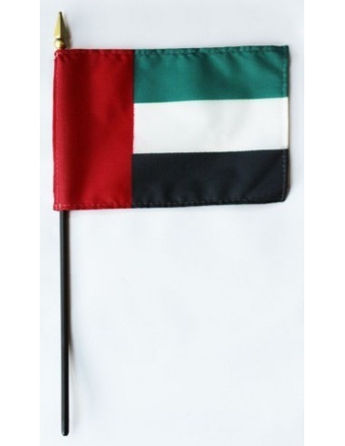 United Arab Emirates 4" x 6" Mounted Flags
