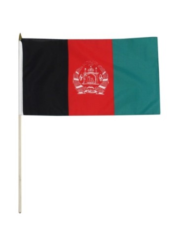 Afghanistan 12" x 18" Mounted Flag