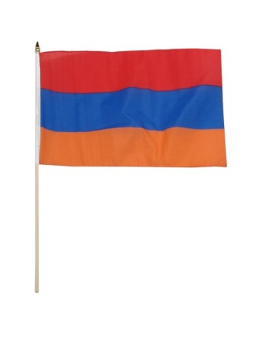 Armenia 12" x 18" Mounted Flag