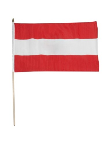 Austria 12" x 18" Mounted Flag