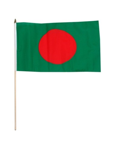 Bangladesh 12" x 18" Mounted Flag