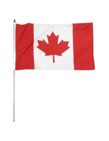 Canada 12" x 18" Mounted Flag