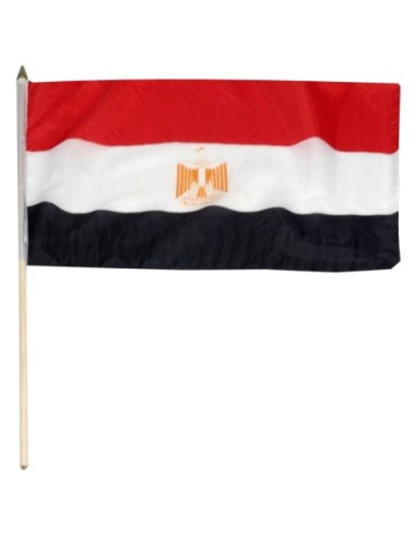 Egypt 12" x 18" Mounted Flag