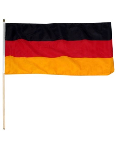 Germany 12" x 18" Mounted Flag