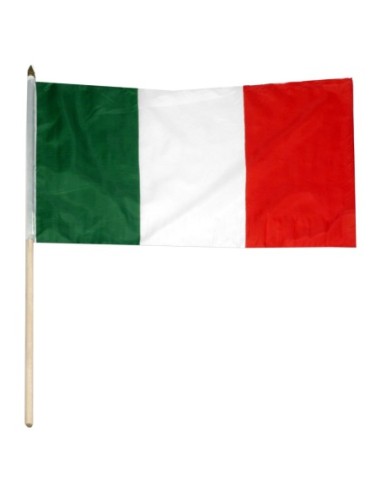 Italy 12" x 18" Mounted Flag