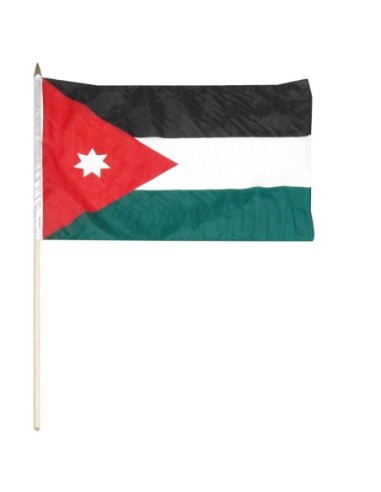 Jordan 12" x 18" Mounted Flag