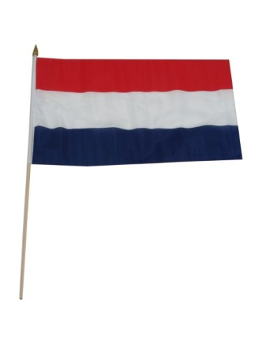Netherlands 12" x 18" Mounted Flag