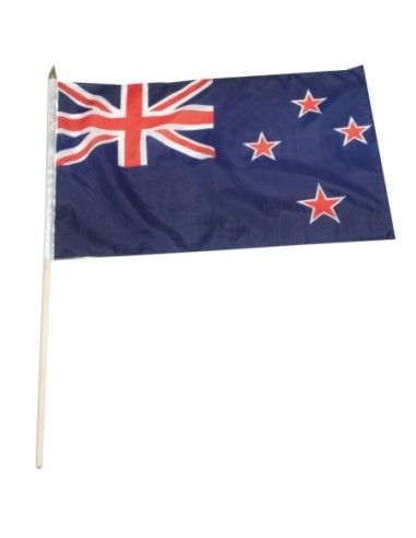 New Zealand 12" x 18" Mounted Flag