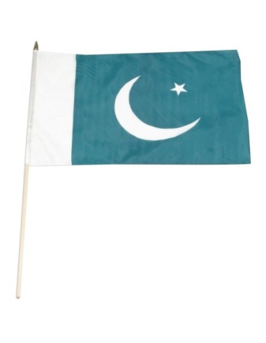 Pakistan 12" x 18" Mounted Flag