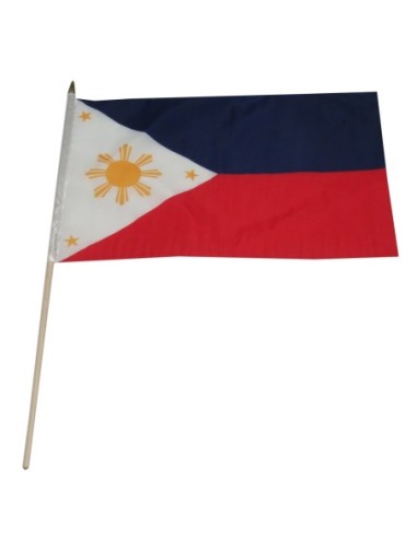 Philippines 12" x 18" Mounted Flag