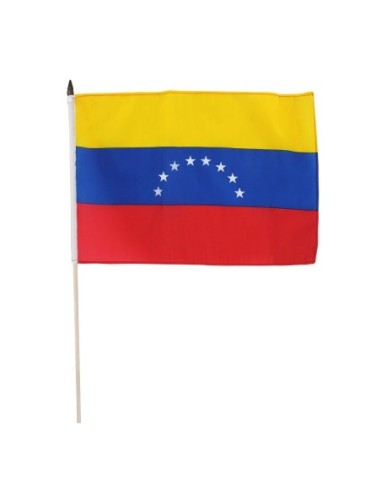 Venezuela 12" x 18" Mounted Flag