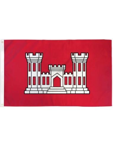 3x5ft US Army Corps of Engineers Polyester Flag
