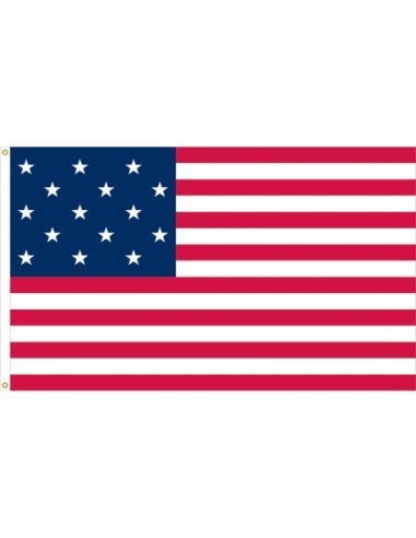3' x 5' 15 Star U.S. Flag 1795-1818
