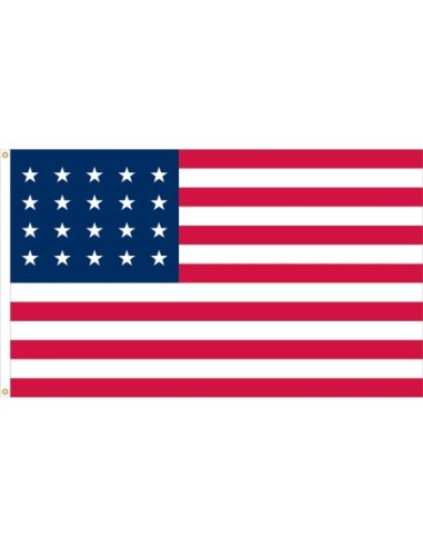 3' x 5' 20 Star U.S. Flag 1818-1819