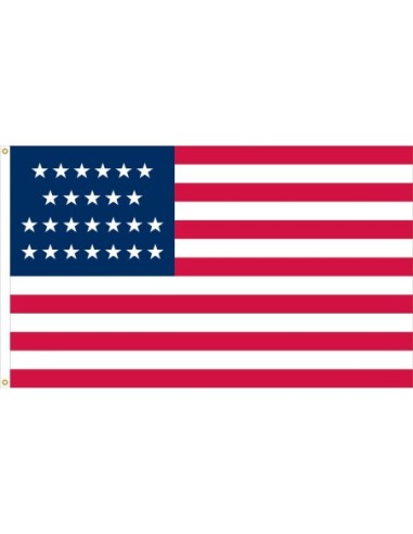 3' x 5' 25 Star U.S. Flag 1836-1837