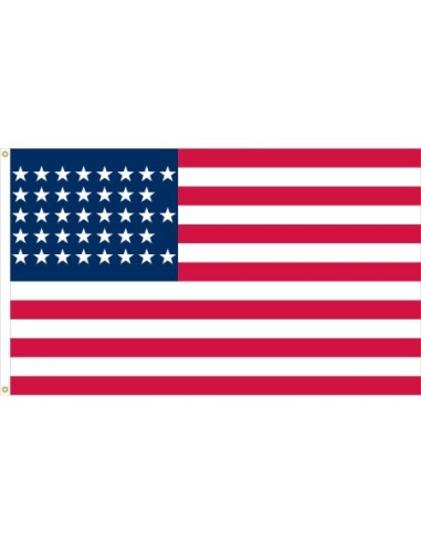 3' x 5' 38 Star U.S. Flag 1877-1890