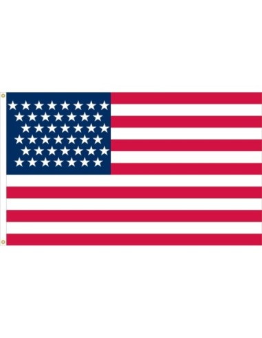 3' x 5' 43 Star U.S. Flag 1890-1891