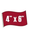 4in X 6in Handheld Flags