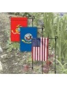 Military Garden Flags